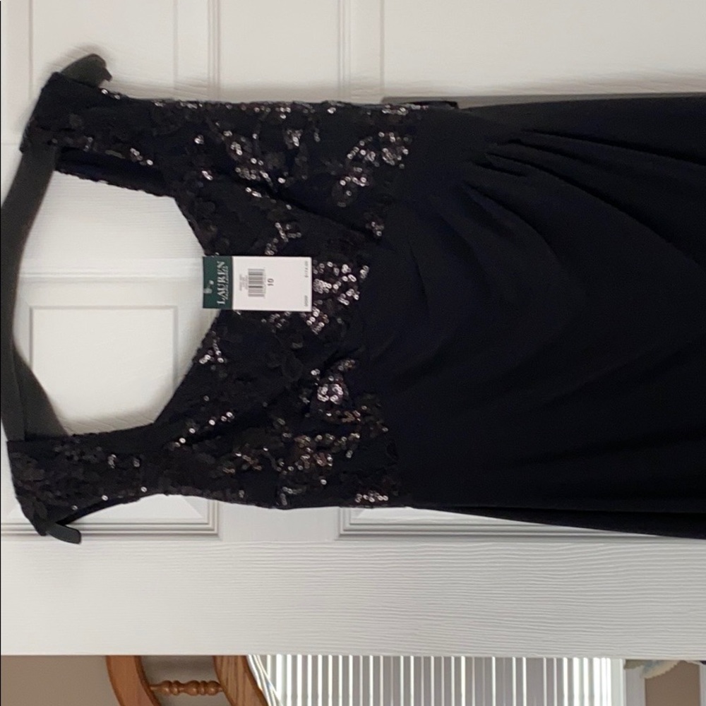 Black sexy, laced top dress
